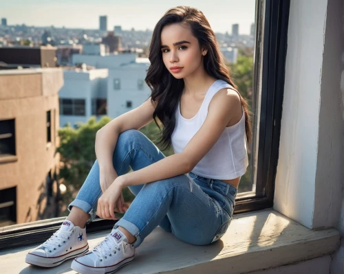 yenny,on the roof,yuri,yul,krysten,jauregui,shraddha,bostonia,malu,jeans background,duyen,mcmorrow,lauren,demetrias,roni,lucaya,jehane,rooftop,madelaine,cassandra,Conceptual Art,Daily,Daily 33