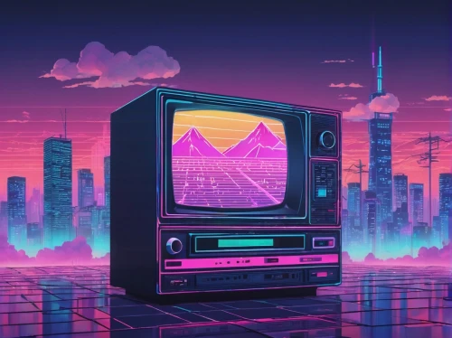 80's design,retro background,synth,mainframes,retro styled,cyberpunk,cyberscene,aesthetic,polara,retro,futurepop,abstract retro,cybercity,neon arrows,wavevector,crt,vaporware,cyberworld,retro television,mainframe,Illustration,Abstract Fantasy,Abstract Fantasy 23