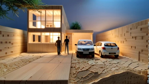 3d rendering,miniature house,3d render,cubic house,wooden houses,model house,dolls houses,plywood,wooden construction,landscape design sydney,wooden house,corrugated cardboard,3d rendered,wooden sauna,render,cube house,wooden mockup,wood-fibre boards,wooden pallets,homebuilding,Photography,General,Realistic