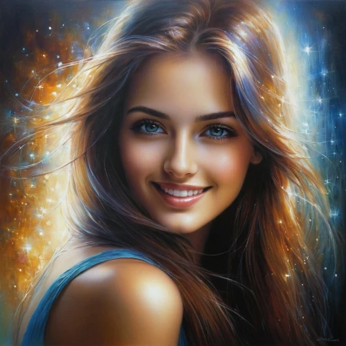 madhoo,romantic portrait,radha,girl portrait,mystical portrait of a girl,oil painting on canvas,world digital painting,indian girl,beautiful young woman,tamanna,pallisa,portrait background,a girl's smile,young woman,fantasy portrait,anushka,art painting,simran,photo painting,vaanii,Conceptual Art,Daily,Daily 32