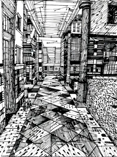 alleyway,passageways,sketchup,alleyways,corridors,courtyards,old linden alley,narrow street,alley,passageway,blind alley,pathfinding,crosshatching,cobblestoned,cobblestones,gridded,cobblestone,crosshatch,sidestreet,neverwhere,Design Sketch,Design Sketch,None