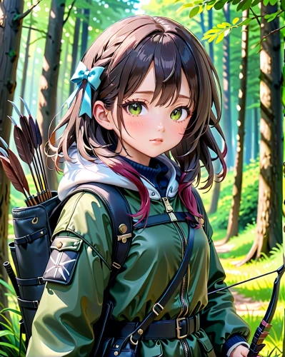 chikuma,renko,akano,shipka,eugen,minakami,kokonin,ashigara,forest background,saeki,noshiro,kyowa,horikawa,parka,sakuma,mackensen,maekawa,yanagihara,niyazova,chizuru,Anime,Anime,Traditional