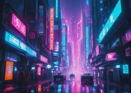 cyberpunk,cybercity,bladerunner,colorful city,cyberscene,vapor,tokyo city,futuristic,futuristic landscape,metropolis,shinjuku,tokyo,fantasy city,cyberworld,polara,cybertown,shanghai,synthetic,cyberia,guangzhou,Conceptual Art,Sci-Fi,Sci-Fi 29