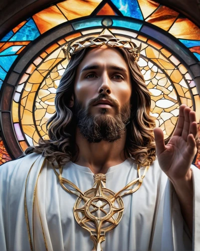 jeshua,iesus,crucis,catholique,flower crown of christ,benediction of god the father,jesus christ and the cross,sacraments,christus,eucharistic,yeshua,messias,ihesus,caridad,christ feast,rosaire,christadelphian,jesus figure,sechrist,benedictus,Conceptual Art,Sci-Fi,Sci-Fi 10