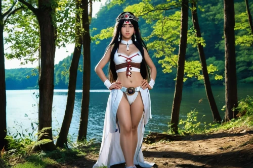 kupala,hestia,amazonica,fantasy picture,rusalka,yumei,diaochan,ancient egyptian girl,satsuki,kantai collection sailor,celtic queen,vampirella,fraulein,apsara,anime 3d,asian costume,momiji,tuatha,kazumi,tomoyo,Conceptual Art,Fantasy,Fantasy 27