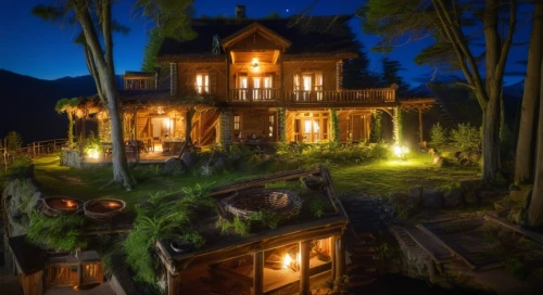 house in the forest,witch's house,forest house,dreamhouse,haunted house,victorian house,the haunted house,creepy house,neverland,halloween scene,treehouse,house with lake,witch house,victorian,log home,fairy tale castle,old victorian,tree house hotel,wooden house,beautiful home,Photography,General,Realistic