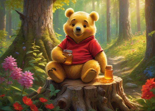 cute bear,pooh,teddy bear waiting,bear teddy,little bear,scandia bear,bear,children's background,plush bear,bearlike,winnie,bearishness,bear guardian,teddy bear,beary,bearse,teddybear,3d teddy,cuddling bear,brown bear,Illustration,Realistic Fantasy,Realistic Fantasy 03