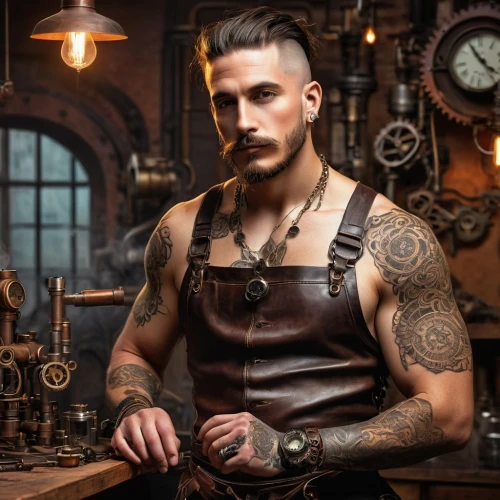 steampunk,watchmaker,tattooist,seamico,steampunk gears,uhtred,blacksmith,machinist,gontier,agron,dorian,barranger,tattooists,antiquorum,leatherwork,artus,blacksmiths,leonardo devinci,clockmaker,konstantin bow,Photography,Fashion Photography,Fashion Photography 16