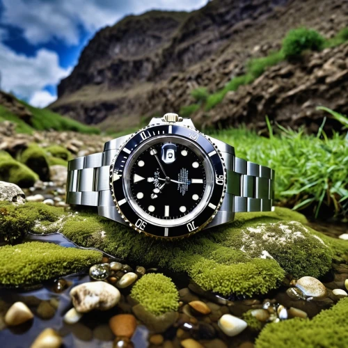 submariner,rolex,steinhart,sarpaneva,panerai,surfwatch,rolexes,coastwatch,seamaster,rado,iwc,golfwatch,invicta,celebutante,underwater background,audemars,movado,corporatewatch,heuer,tudor,Photography,General,Realistic