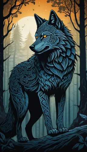 blackwolf,fenrir,howling wolf,werewolf,werewolve,wolfsangel,european wolf,wolf,timberwolf,wolfsschanze,gray wolf,wolfgramm,wolfen,werwolf,werewolves,loup,wolves,wolffian,wolfsfeld,wolpaw,Art,Classical Oil Painting,Classical Oil Painting 24