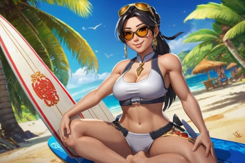 summer background,lumidee,shadman,isabela,beach background,akali,vidya,asahina,vayne,colada,sonnessa,mexicana,nessa,mei,summer icons,nefertari,fiora,game illustration,coladas,skiboards,Conceptual Art,Fantasy,Fantasy 27