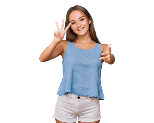 jeans background,portrait background,girl on a white background,asllani,denim background,peace sign,transparent background,tintori,photographic background,hand sign,ainhoa,sonnleitner,png transparent,grachi,girl in t-shirt,on a transparent background,krunic,malu,peace,leire,Illustration,Realistic Fantasy,Realistic Fantasy 36