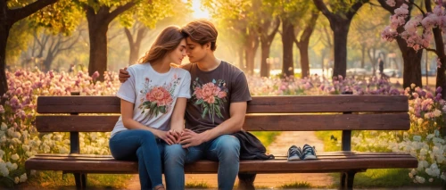 girl and boy outdoor,romantic scene,flower background,romantic look,vintage boy and girl,young couple,loving couple sunrise,love couple,girl in flowers,floral background,spring background,love background,photographic background,beautiful couple,boy and girl,romantic portrait,couple in love,landscape background,japanese floral background,flower garden,Illustration,Realistic Fantasy,Realistic Fantasy 40