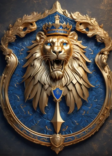 goldlion,armorial,lion capital,kingship,swedish crown,lion,royal crown,heraldic,monarchic,monarchist,imperial crown,royal,lionore,monarchical,lannister,king crown,russian coat of arms,lionnet,leos,lione,Conceptual Art,Sci-Fi,Sci-Fi 06