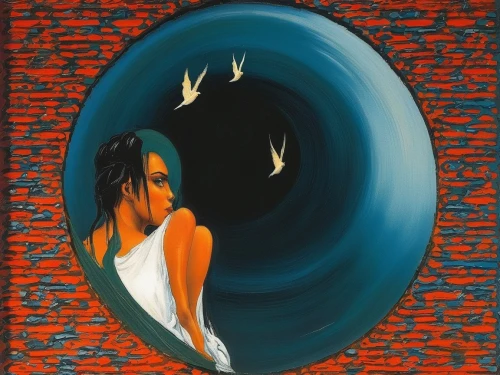 indigenous painting,oil painting on canvas,oil on canvas,jasinski,dubbeldam,viveros,girl with a wheel,flamenca,sirena,mousseau,sheedy,oil painting,atala,woman at the well,nereid,inamorata,stroyev,water nymph,lacombe,narciso,Illustration,Realistic Fantasy,Realistic Fantasy 06