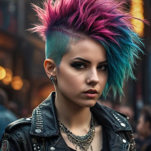 punk,punk design,mohawk,punky,punkish,streampunk,cyberpunks,subcultures,punks,lauper,rockabilly style,undercut,punkers,rock chick,pompadour,punx,undercuts,piercer,pompadours,goth woman,Photography,General,Fantasy