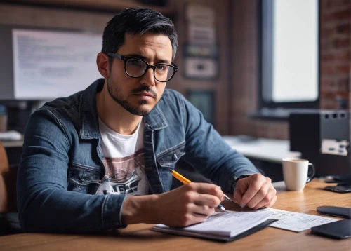 blur office background,male poses for drawing,office worker,carbonaro,man with a computer,accountant,reading glasses,inntrepreneur,sinek,levenstein,learn to write,content writers,in a working environment,writing or drawing device,tutor,screenwriter,scriptwriter,stroumboulopoulos,sourcefed,to write,Illustration,American Style,American Style 11