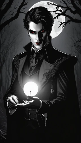 darkling,vampyr,lestat,dark gothic mood,vampiro,count dracula,witchfinder,crowley,vampiric,dark art,bram stoker,carnacki,nevermore,baskerville,drac,vampire,gothic portrait,vampirism,alucard,ravenloft,Illustration,Black and White,Black and White 04