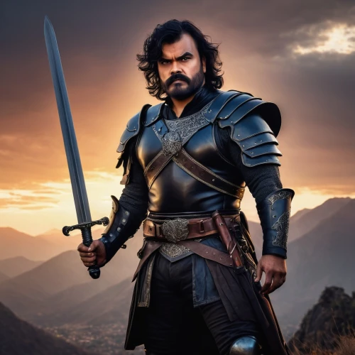 ashur,prabhas,madhavan,kanth,drona,porthos,ardeth,karthi,karembeu,tyrion lannister,dronacharya,dinklage,bahubali,rajendar,athos,rudra,sadashivrao,ranjith,haradrim,upendra,Art,Artistic Painting,Artistic Painting 26