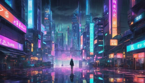 shinjuku,cybercity,cyberpunk,cityscape,tokyo city,tokyo,akiba,shibuya,colorful city,akihabara,metropolis,kabukiman,ikebukuro,fantasy city,futuristic landscape,kowloon,cityzen,cyberworld,cybertown,bladerunner,Illustration,Japanese style,Japanese Style 04