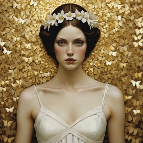 jingna,hathaway,amidala,golden crown,gold crown,gold foil crown,knightley,rodarte,golden wreath,golden flowers,gold mask,gold jewelry,blossom gold foil,gold flower,leighton,bridal,bridal jewelry,fairy queen,headpiece,white rose snow queen,Illustration,Realistic Fantasy,Realistic Fantasy 09