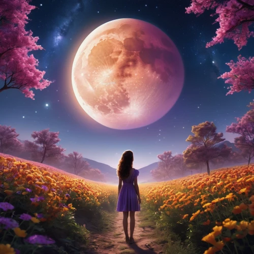 purple moon,moon and star background,fantasy picture,moonwalked,valley of the moon,moonesinghe,blue moon rose,purple landscape,herfstanemoon,poornima,sky rose,dream world,moonlit night,the moon,japanese sakura background,violinist violinist of the moon,moonda,big moon,moon night,moon addicted,Photography,General,Realistic