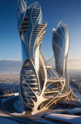 futuristic architecture,morphosis,arcology,bjarke,ordos,futuristic art museum,heatherwick,calatrava,gehry,ashgabat,the energy tower,astana,steel sculpture,hadid,futuroscope,europan,sky space concept,solar cell base,modern architecture,parametric,Photography,General,Realistic