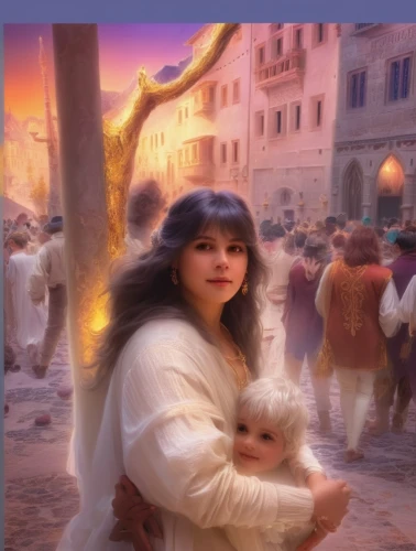 thyatira,biblical narrative characters,asherah,rahab,the good shepherd,nazareth,genesis land in jerusalem,caramon,asenath,haftarah,inanna,fantasy picture,prophetess,shepherdess,shepherdesses,urantia,zarahemla,xanthippe,capernaum,huldah,Illustration,Realistic Fantasy,Realistic Fantasy 01