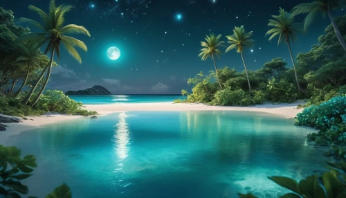 moon and star background,ocean paradise,ocean background,beautiful wallpaper,tropical sea,full hd wallpaper,emerald sea,fantasy picture,tahiti,dream beach,moonlit night,nature background,beautiful beach,landscape background,underwater oasis,nature wallpaper,sea night,tropical beach,tropical island,hd wallpaper,Photography,General,Realistic