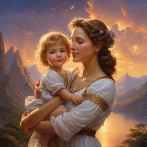 little girl and mother,maternal,baby with mom,emile vernon,romantic portrait,mother with children,mother and baby,mother and daughter,mother and infant,mother kiss,blessing of children,mother and children,motherhood,the mother and children,young couple,jesus in the arms of mary,mother and father,holy family,mother and son,mom and daughter