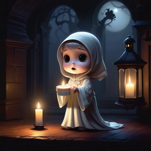 the nun,candlemas,llorona,girl praying,lumidee,candlelight,candlelit,cute cartoon image,candelight,candle,compline,candlemaker,canoness,nunsense,candlelights,cute cartoon character,burning candle,the prophet mary,monjas,innkeeper,Conceptual Art,Sci-Fi,Sci-Fi 15