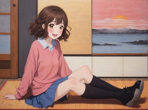 kumiko,yui hirasawa k-on,euphonious,kazimiya,miku maekawa,maekawa,anime japanese clothing,kumin,tsumugi kotobuki k-on,fusako,haru,azuki,tomori,enomoto,uzuki,uemura,toshiyori,hoshihananomia,nanami,euphonium,Illustration,Abstract Fantasy,Abstract Fantasy 15