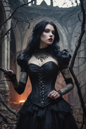 gothic woman,gothic dress,gothic portrait,dark gothic mood,gothic style,gothic,goth woman,sirenia,corsetry,abaddon,bewitching,vampire woman,gothicus,rasputina,helsing,witching,victoriana,vampire lady,tarja,dark angel,Photography,Documentary Photography,Documentary Photography 20