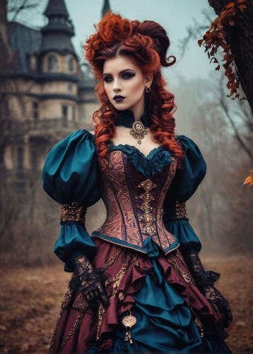 victorian lady,victorian style,victoriana,steampunk,fairy tale character,redhead doll,gothic woman,gothic portrait,gothic dress,victorian,rasputina,gothic style,corsetry,belle,yelizaveta,cinderella,fairytale characters,elizaveta,latynina,doll dress,Illustration,Vector,Vector 17