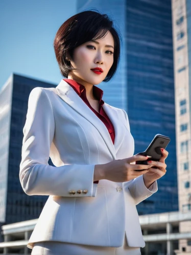 woman holding a smartphone,ayako,businesswoman,masako,business woman,yumei,business angel,blur office background,asako,bussiness woman,salaryman,haeju,toshiko,saleslady,ceo,dojima,mitsuko,asian woman,hiroko,harumi,Conceptual Art,Fantasy,Fantasy 12