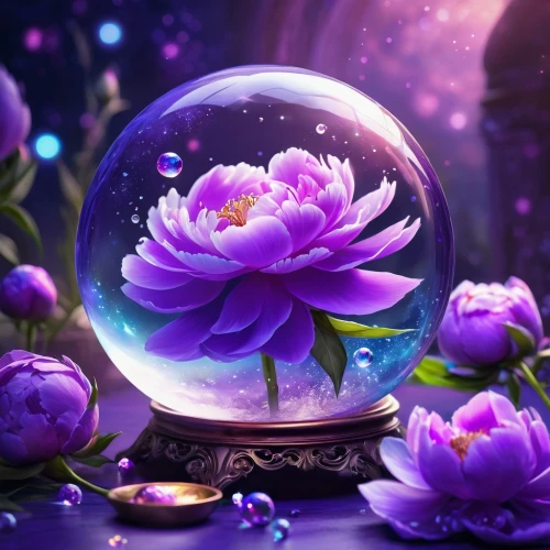 crystal ball-photography,flower ball,crystal ball,flower background,purple rose,purple wallpaper,flower wallpaper,cosmic flower,flowers celestial,floral background,flower illustrative,fairy galaxy,purple flower,fantasy picture,lilac flower,magic star flower,crystalball,full hd wallpaper,landscape rose,violet flowers,Illustration,Realistic Fantasy,Realistic Fantasy 01