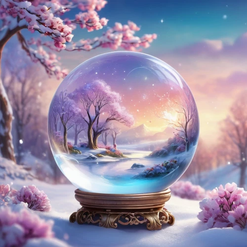 snow globes,snow globe,snowglobes,crystal ball-photography,snowglobe,frozen bubble,crystal ball,frost bubble,frozen soap bubble,crystalball,ice bubble,fantasy picture,ice ball,winter background,christmas globe,winter magic,arkenstone,glass sphere,glass ball,snow ball,Illustration,Realistic Fantasy,Realistic Fantasy 01