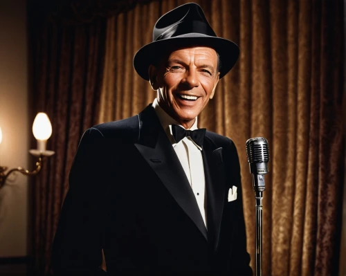 frank sinatra,sinatra,franciosa,bowlly,gildersleeve,astaire,scatman,klugman,gardel,hayworth,bogie,bogart,sedaka,breimyer,zimbalist,mcgarrah,wynette,wynonie,casablanca,sturges,Illustration,Retro,Retro 26