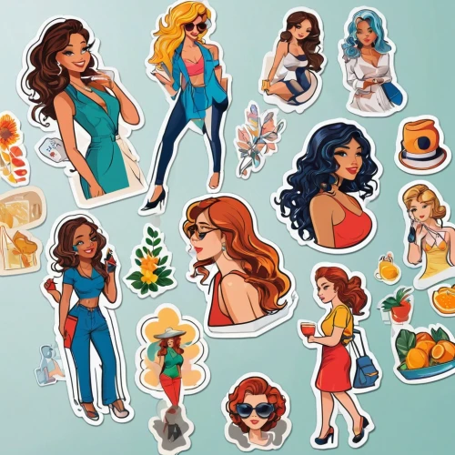 summer icons,mermaid vectors,fruit icons,clipart sticker,stickers,summer clip art,fruits icons,fairy tale icons,vector graphics,paper dolls,icon set,christmas stickers,social icons,drink icons,bombshells,retro paper doll,fall icons,ice cream icons,scrapbook clip art,shopping icons,Unique,Design,Sticker