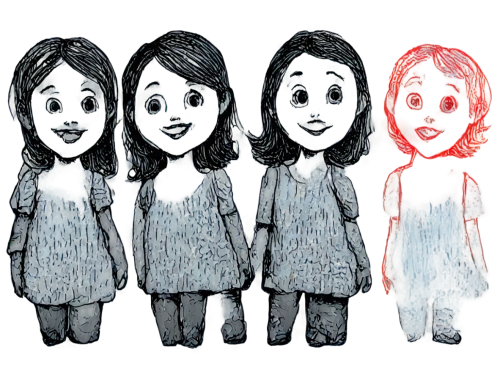 primitive dolls,dollfus,doll figures,abductees,dolls,bjd,cloth doll,female doll,ghost girl,nicetas,little girls,little girls walking,children girls,pygmies,scandia gnomes,doll head,neon ghosts,the little girl,visages,doll figure,Illustration,Black and White,Black and White 30