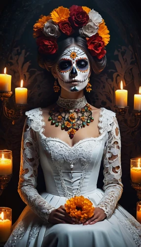 la calavera catrina,la catrina,dia de los muertos,day of the dead frame,catrina calavera,day of the dead,el dia de los muertos,muertos,day of the dead skeleton,dead bride,sugar skull,calaverita sugar,calavera,days of the dead,muerte,ofrenda,catrina,voodoo woman,llorona,muerta,Illustration,Realistic Fantasy,Realistic Fantasy 17