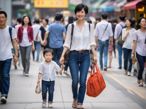 people walking,walk with the children,pedestrians,walkability,shopping street,family outing,xiaoxi,woman walking,koreans,pedestrian zone,demographical,walking man,asian woman,eurasians,nkoreans,demographic,standing walking,demography,microgeneration,asian,Illustration,Realistic Fantasy,Realistic Fantasy 04