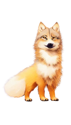 a fox,garrison,ein,small dog,little fox,shibe,sand fox,inu,shiba,pomeranian,shib,adorable fox,3d rendered,foxl,cute fox,canid,bork,shiba inu,fox,desert fox,Illustration,Paper based,Paper Based 11