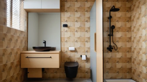 tiling,almond tiles,zumthor,banyo,modern minimalist bathroom,tiled wall,mutina,bathroom,ceramic tile,adjaye,ceramiche,washroom,tile kitchen,associati,kamar,mahdavi,wooden cubes,marazzi,tiles,ceramic floor tile,Photography,General,Realistic