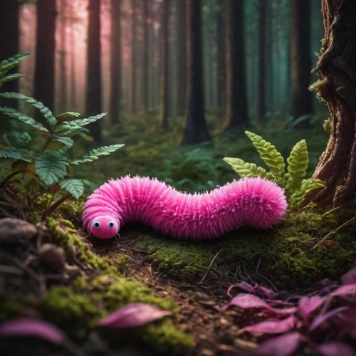 millipede,inchworm,pellworm,myriapods,millipedes,butterfly caterpillar,caterpillar,whipworm,wurm,forest animal,glowworm,schworm,caterpillar gypsy,caterpillars,forest anemone,wormlike,fantasy animal,wiggler,worm,polychaete,Photography,General,Fantasy