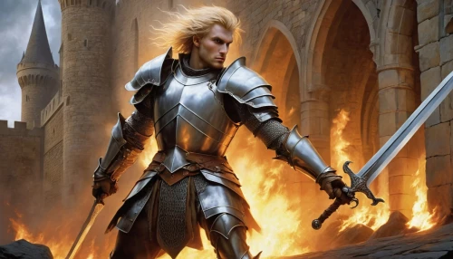 glorfindel,claymore,finrod,drizzt,cullen,anduin,paladin,sandahl,brienne,thranduil,joan of arc,aegon,heroic fantasy,seregil,templar,dragonlance,raistlin,brandybuck,noldor,sephiroth,Illustration,Realistic Fantasy,Realistic Fantasy 14