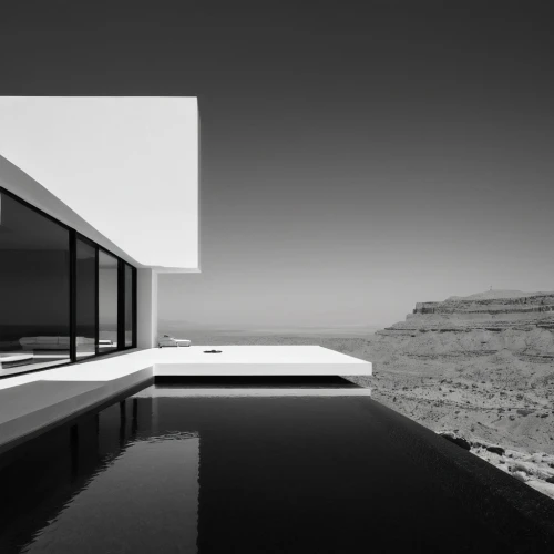 dunes house,amanresorts,infinity swimming pool,chipperfield,beach house,roof landscape,modern architecture,siza,virtual landscape,futuristic landscape,futuristic architecture,dreamhouse,lago grey,minotti,pool house,shulman,luxury property,archness,cantilevered,malaparte,Illustration,Black and White,Black and White 33