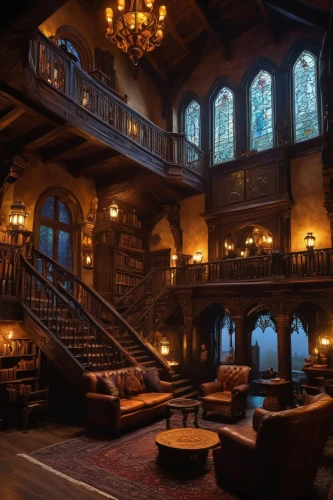 diagon,hogwarts,reading room,ornate room,gringotts,inglenook,dandelion hall,galleons,wizarding,lockhart,upstairs,old library,diagonally,lobby,great room,study room,entrance hall,mezzanines,wade rooms,treasure hall,Conceptual Art,Fantasy,Fantasy 14