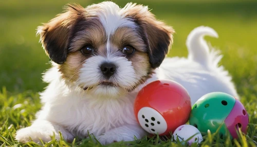 havanese,cute puppy,shih tzu,easter dog,cavalier king charles spaniel,dog playing,dog toys,australian shepherd,dog chew toy,dog photography,puppy quail,playing puppies,dog puppy while it is eating,toy dog,dog toy,playing with ball,dog pure-breed,cheerful dog,dog breed,puppy,Art,Artistic Painting,Artistic Painting 09