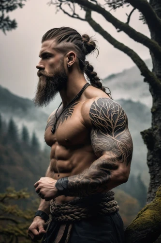 momoa,ragnar,barbarian,urijah,maori,khal,viking,haka,wightman,tarzan,beorn,tatau,sandor,drogo,bjornsson,sveinn,orc,aquaman,hairier,braun,Illustration,Realistic Fantasy,Realistic Fantasy 11